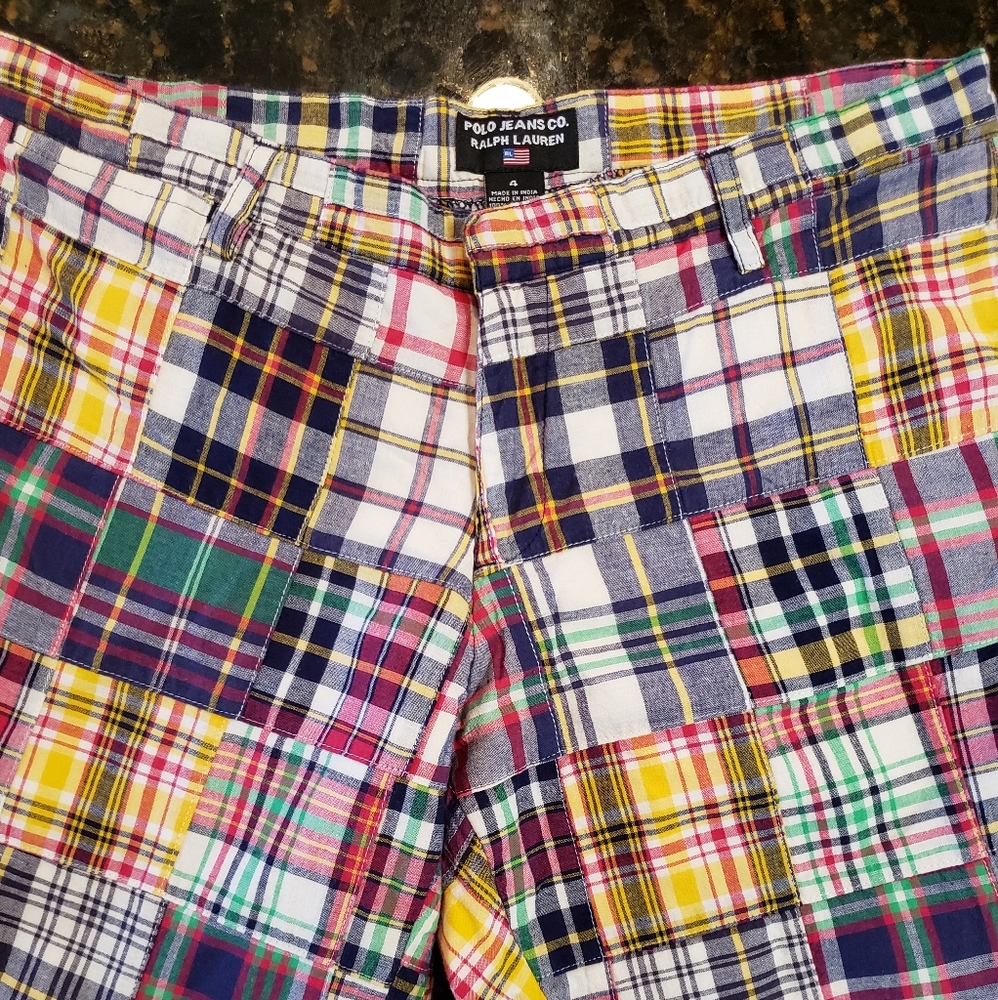 Polo Ralph Lauren Plaid Cotton Pants